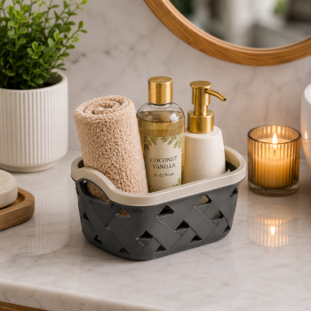 LEATHER DESIGN BASKET 3.8 LT