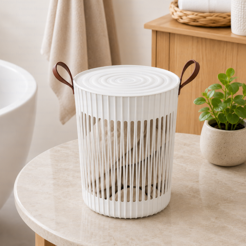 FLEXION ROUND BASKET WITH LID (33 LT)