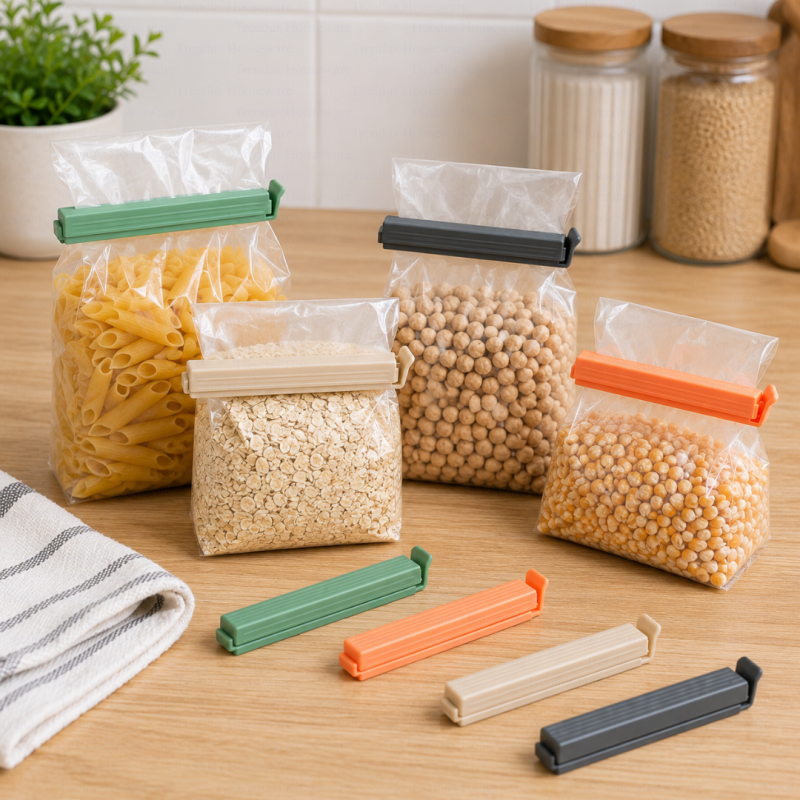 PRACTICAL BAG CLIPS (4 pcs)