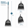 JUMBO QUARIZMA DUSTPAN&BROOM