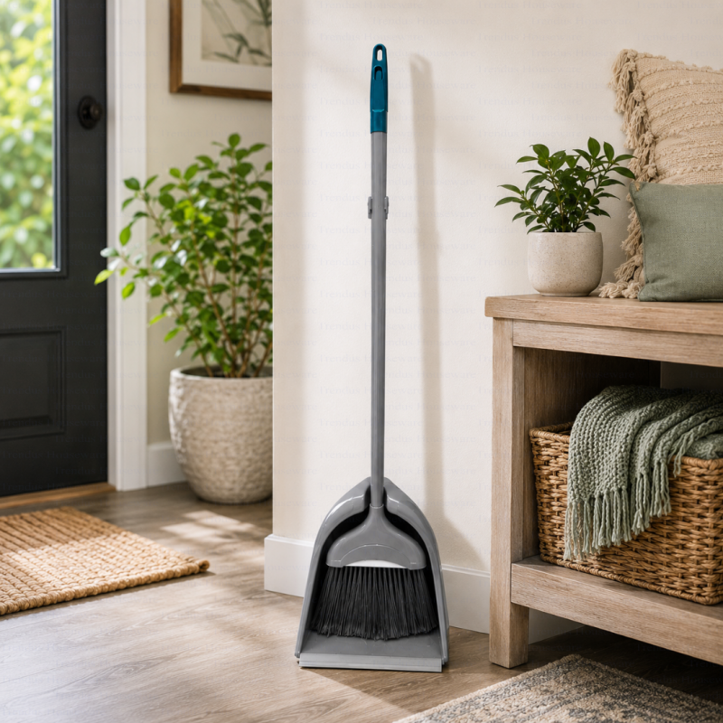 JUMBO QUARIZMA DUSTPAN&BROOM