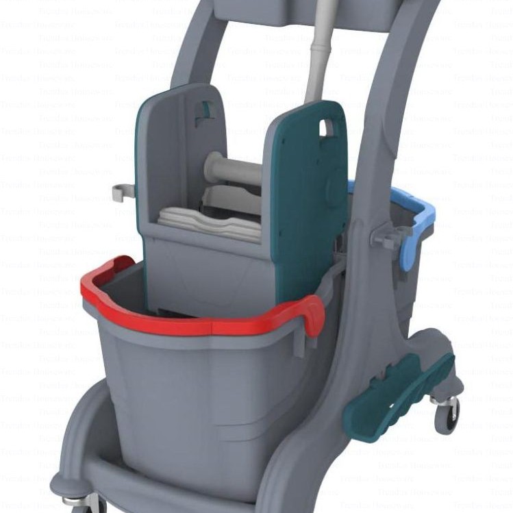 HERCULES MOP TROLLEY 2X25 LT - HCK715