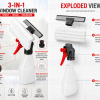 AWION DUO GLASS WIPER WITH BOTTLE