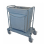 GARBAGE & LAUNDRY COLL. CART 200 LT BIG WHEELS PAINTED
