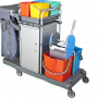 SMART JANITOR CART PAINTED -BAG-4X5LT