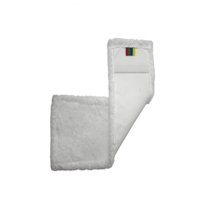 MICROFIBER HOSPITAL MOP REFILL WHITE 40 CM