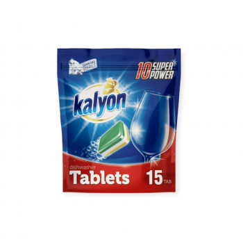 KALYON DISHWASHING TAB ALL IN ONE WITH 15 PCS