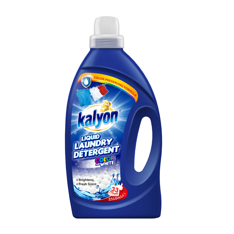 KALYON LIQUID LAUNDRY DETERGENT PERFORM. COLOR AND WHITE