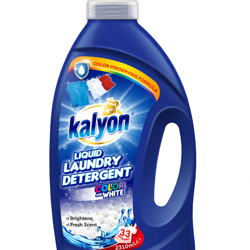 KALYON LIQUID LAUNDRY DETERGENT PERFORM. COLOR AND WHITE