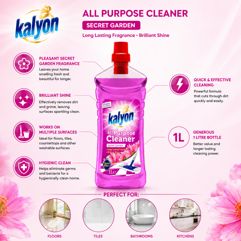 KALYON ALL PURPOSE CLEANER SECRET GARDEN