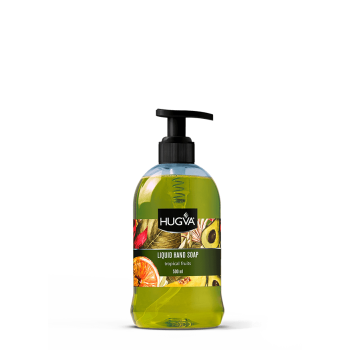 HUGVA LIQUID HAND SOAP TROPICAL FRUITS CLASSIC
