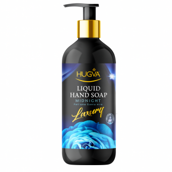 HUGVA LUXURY HAND SOAP MIDNIGHT / 500 ML*12