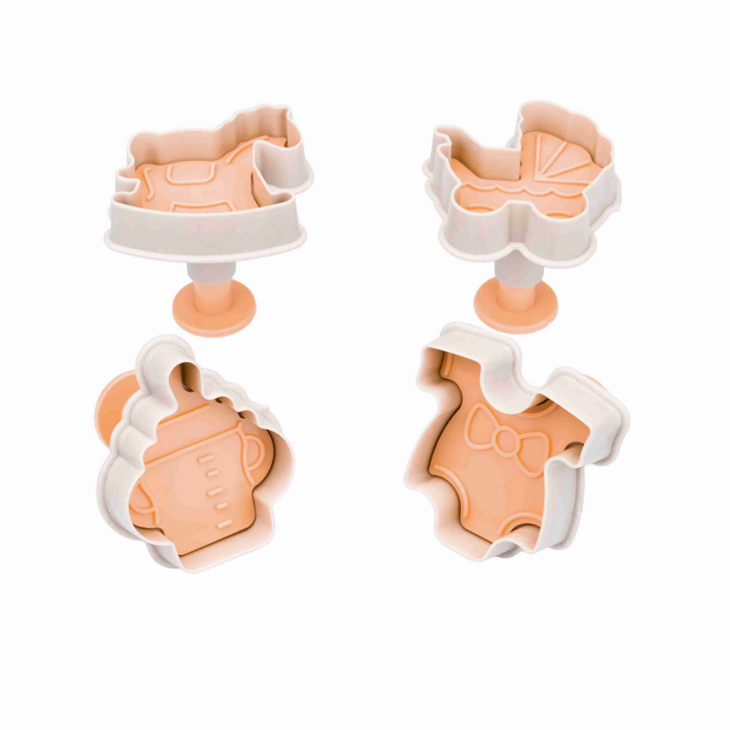 STALLER SHAPED CUTTER MOLD (4 pcs)