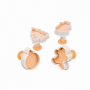 MIX SHAPED CUTTER MOLD (4 pcs)
