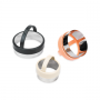 ROUND COOKIE CUTTERS WITH HANDLE (3pcs)