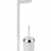 TOILET BRUSH AND PAPER HOLDER STAND