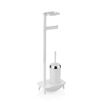 TOILET BRUSH AND PAPER HOLDER STAND