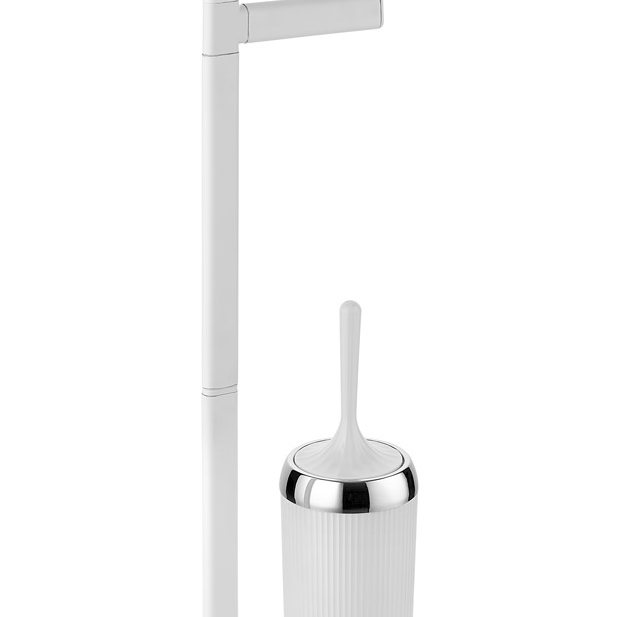TOILET BRUSH AND PAPER HOLDER STAND
