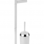 TOILET BRUSH AND PAPER HOLDER STAND