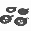 CAPPUCCINO STENCIL SET
(4 pcs/set)
