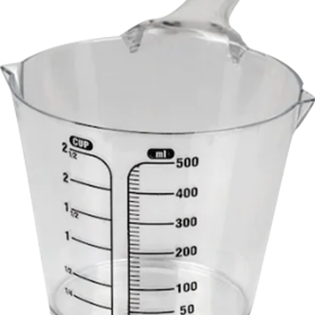 NEON DOUBLE SIDED MEASURING CUP