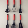RED SERVICE SET 6 PIECES