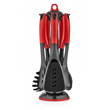 RED SERVICE SET 6 PIECES