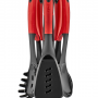 RED SERVICE SET 6 PIECES