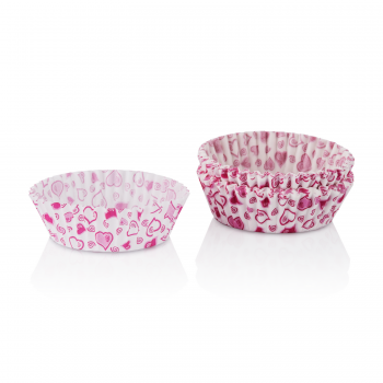 90x MINI PAPER CAKE MOULDS