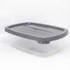 VERONA STORAGE CONTAINER 1100ml - gray and beige colour