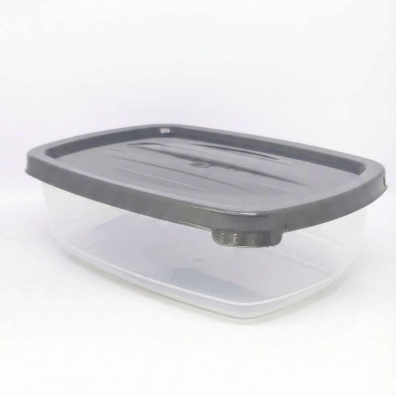 VERONA STORAGE CONTAINER 1100ml - gray and beige colour