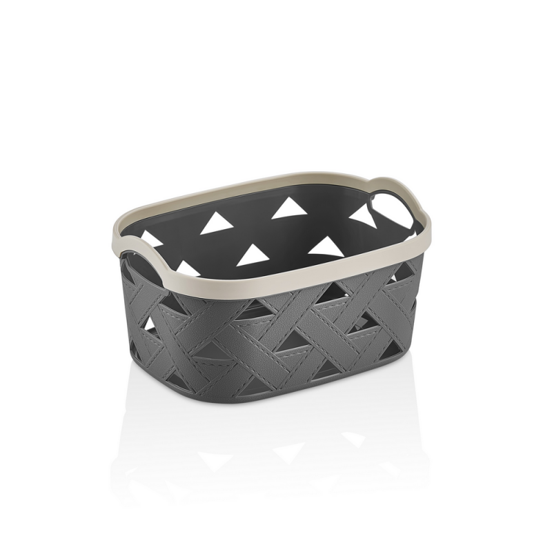 LEATHER DESIGN BASKET 2.9 LT