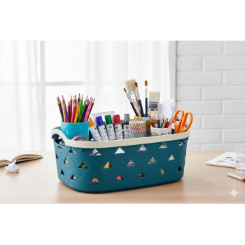 LEATHER DESIGN BASKET 16.7 LT