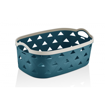 LEATHER DESIGN BASKET 16.7 LT