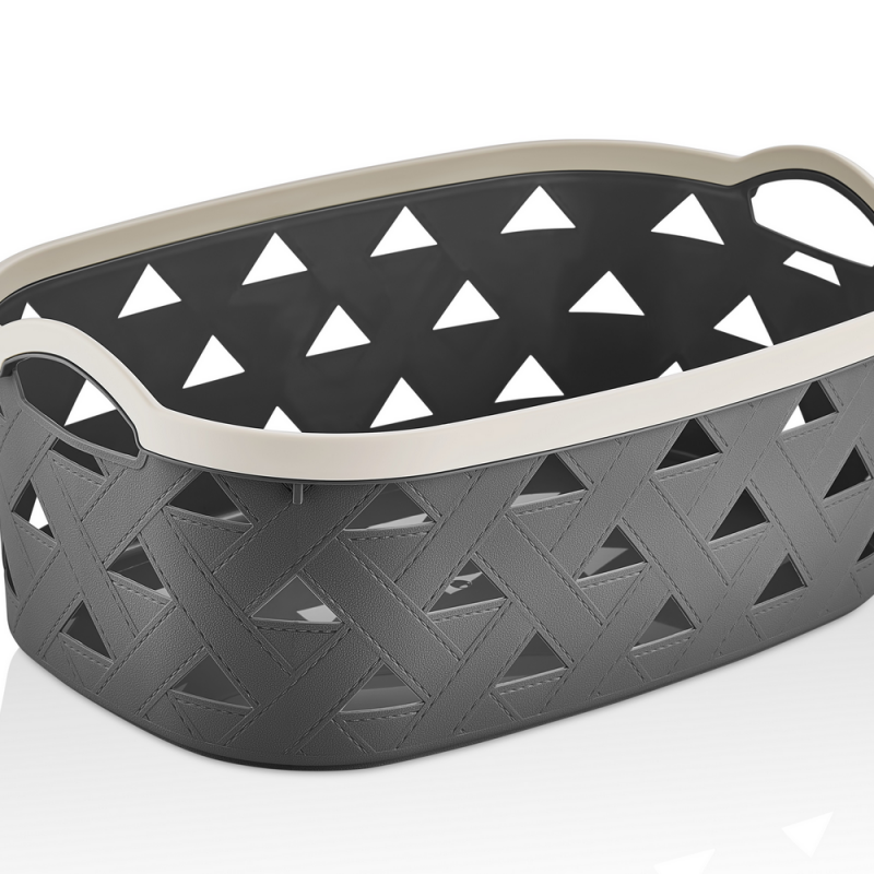 LEATHER DESIGN BASKET 23 LT
