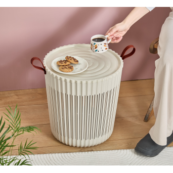 FLEXION ROUND BASKET WITH LID (33 LT)