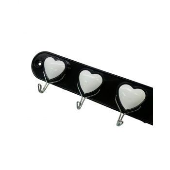 6x HEART HANGER