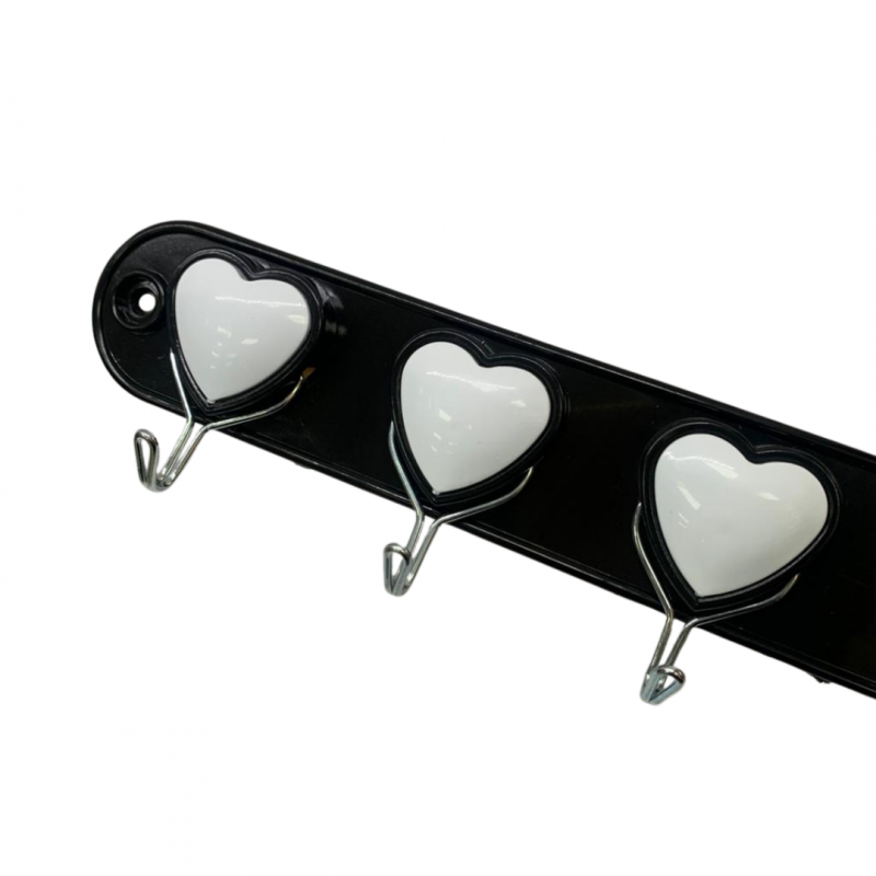 6x HEART HANGER