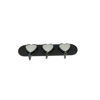 3x HEART HANGER