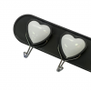 3x HEART HANGER