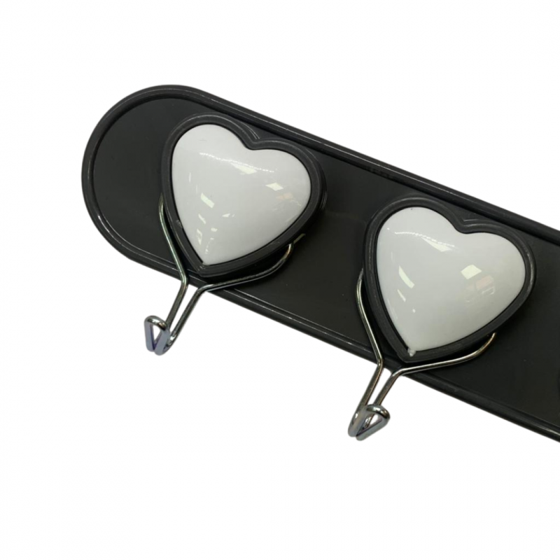 3x HEART HANGER