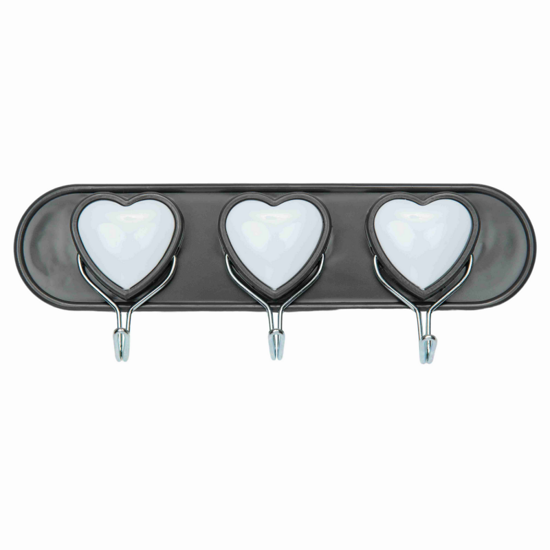 3x HEART HANGER