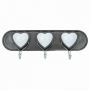 3x HEART HANGER