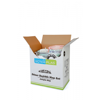 TITANIK JET SPIN MOP SET WITH MASTER BOX