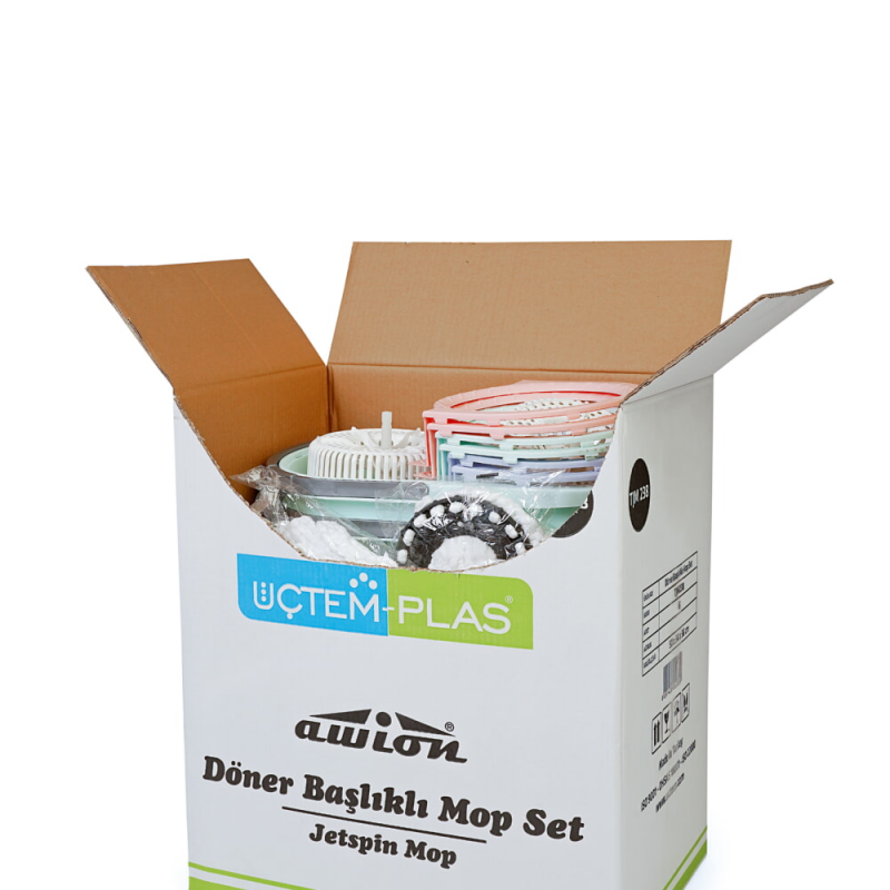 TITANIK JET SPIN MOP SET WITH MASTER BOX