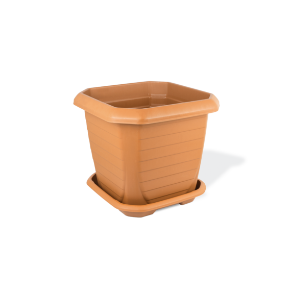 OUTDOOR SQUARE PLANT POT BIG