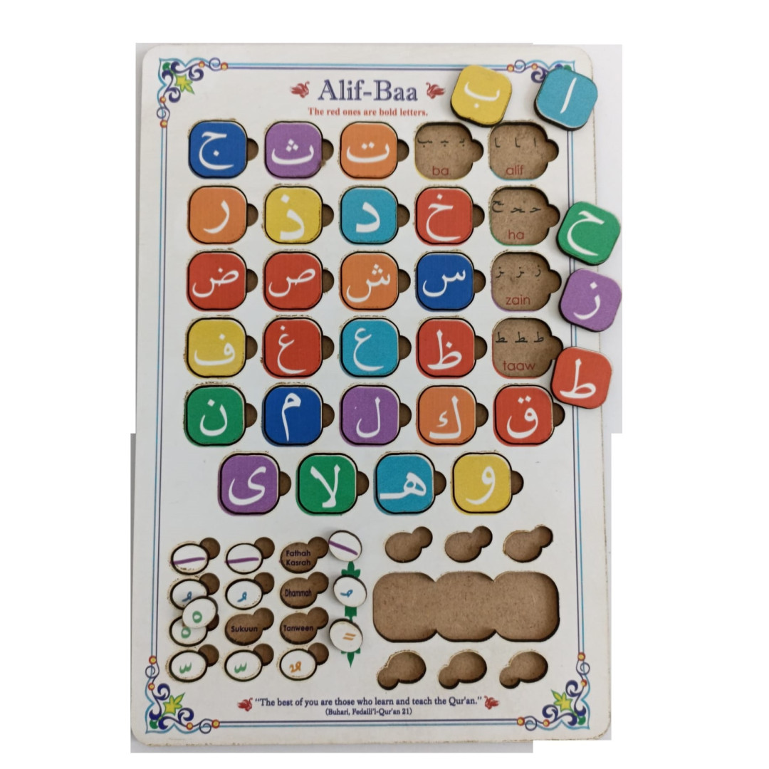 Practice of Wooden Elifba