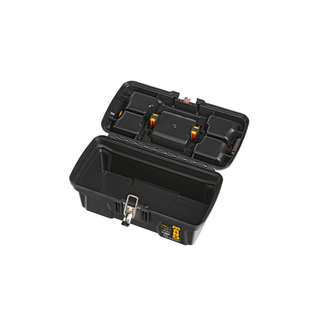 Mano Grip Toolbox with Metal Latch 13"