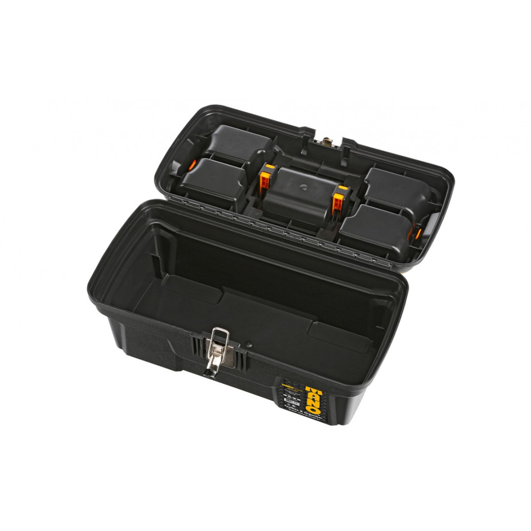 Mano Grip Toolbox with Metal Latch 16"