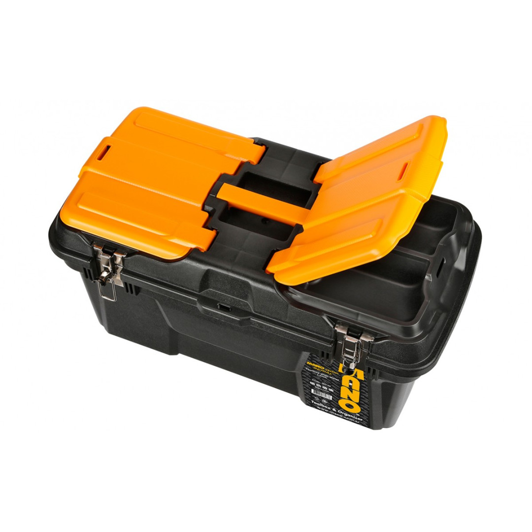 Mano Grip Toolbox with Metal Latch 22"
